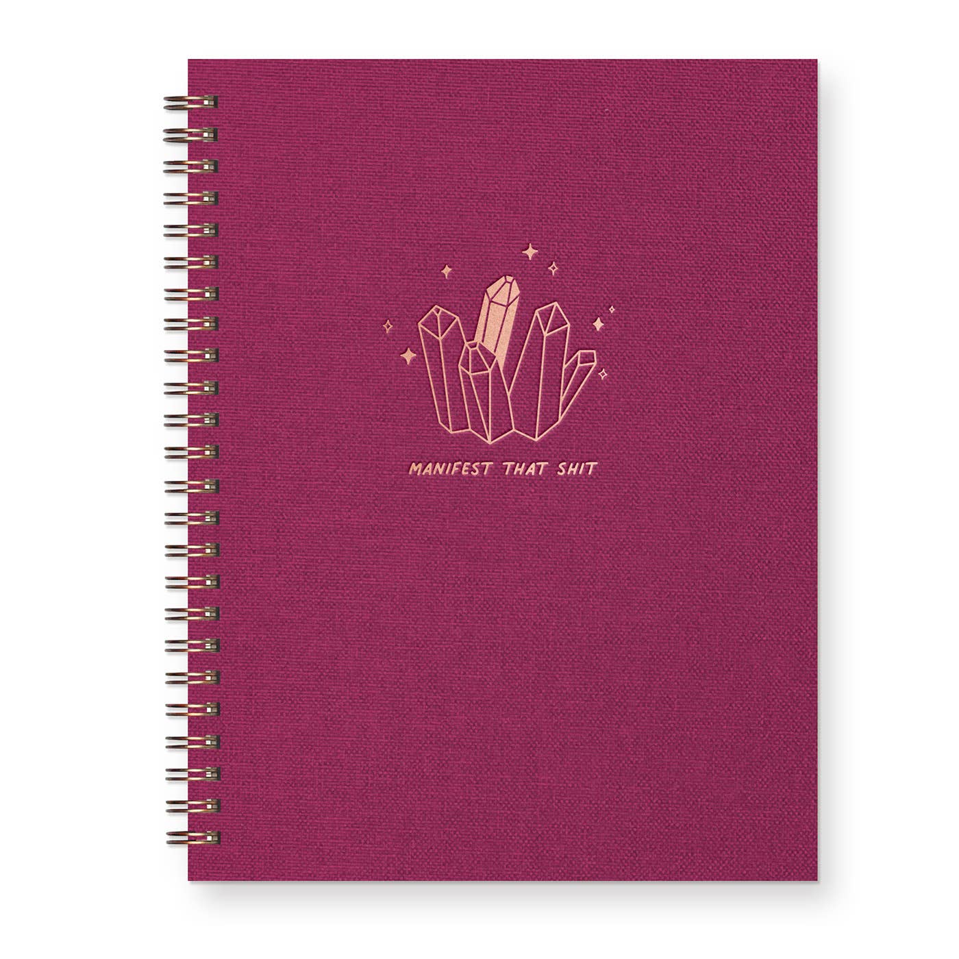 Manifest That Shit Journal: Lined Notebook